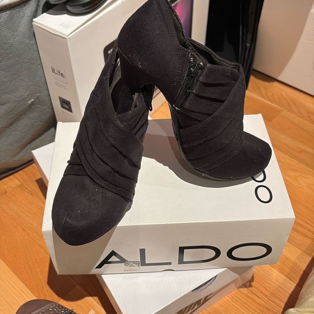 Black booties